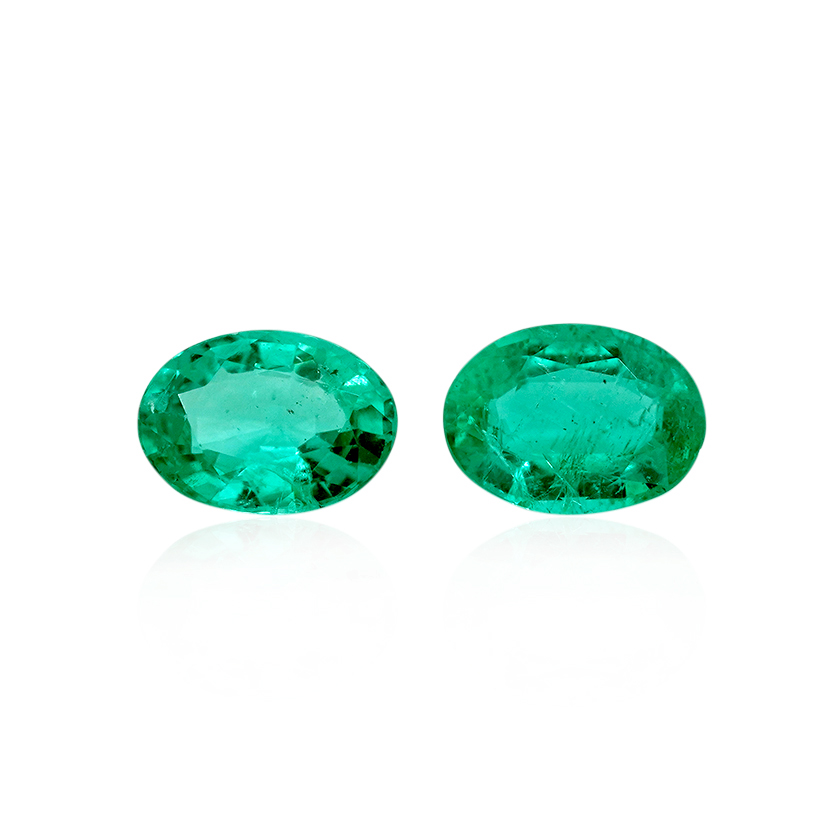 1.31 ct Green Emerald - Oval