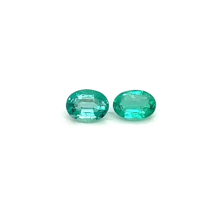 1.44 ct Green Emerald - Oval