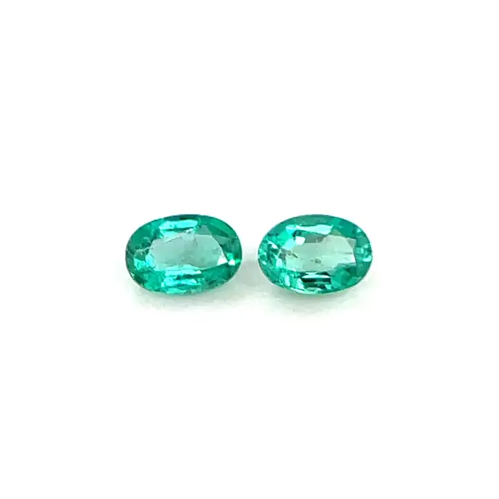 0.89 ct Green Emerald - Oval