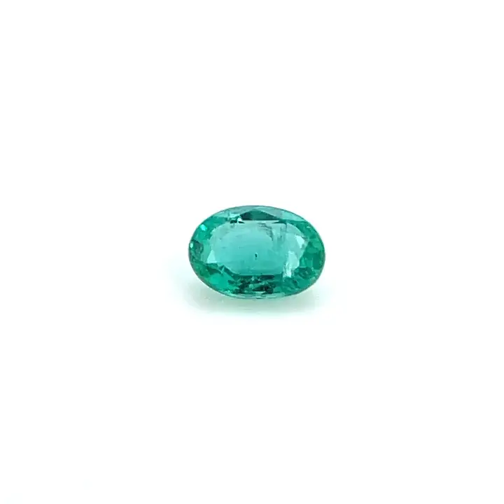 0.74 ct Green Emerald - Oval