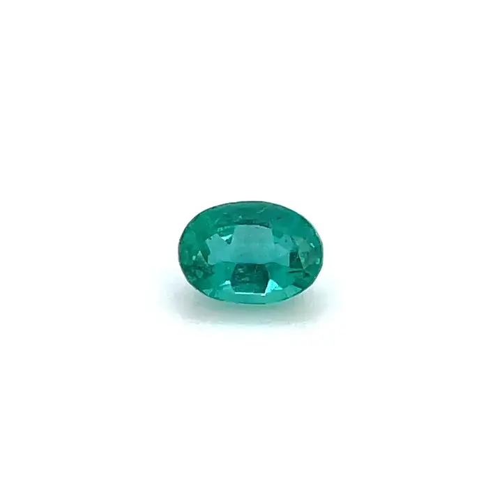 0.78 ct Green Emerald - Oval