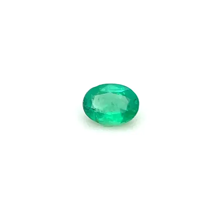 0.71 ct Green Emerald - Oval
