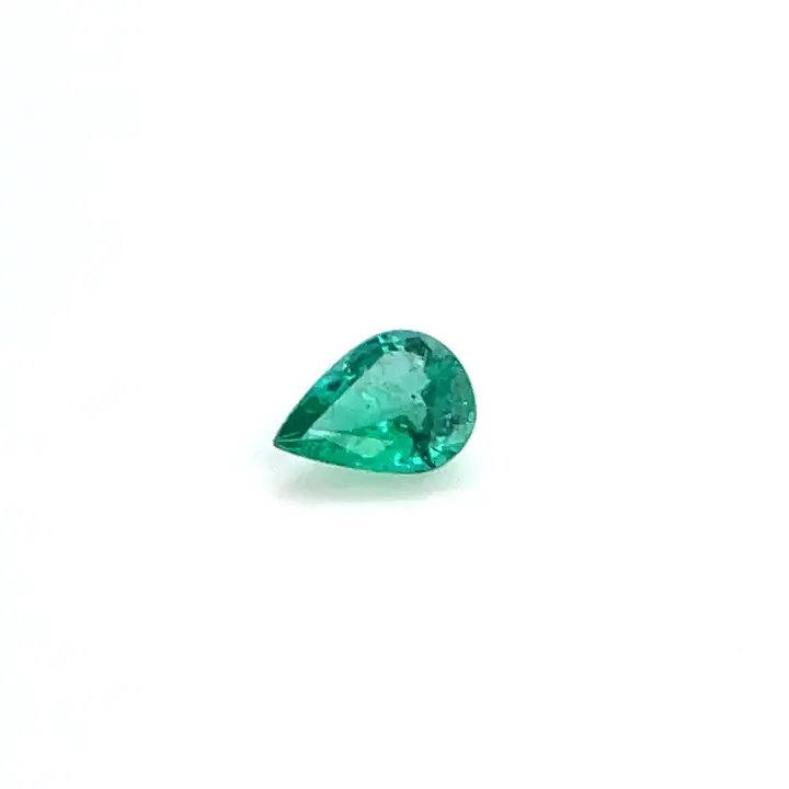 0.48 ct Green Emerald - Pear