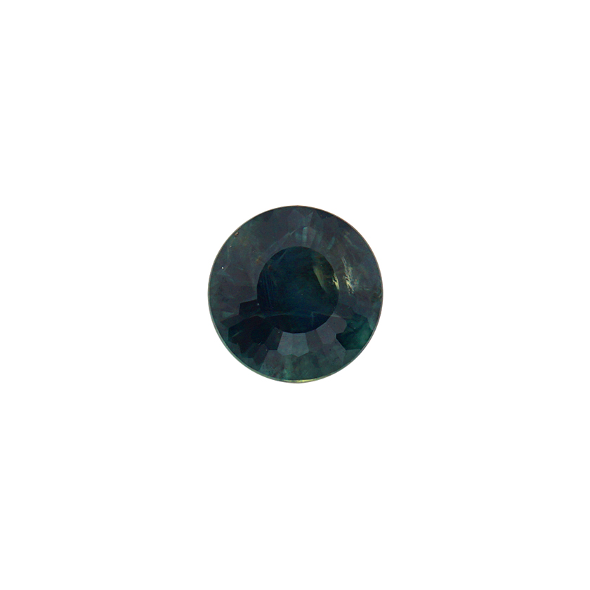 0.83 ct Green Sapphire-Montana - Round