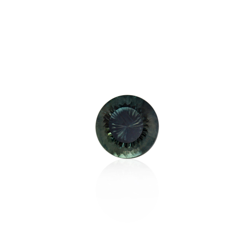 0.74 ct Green Sapphire-Montana - Round