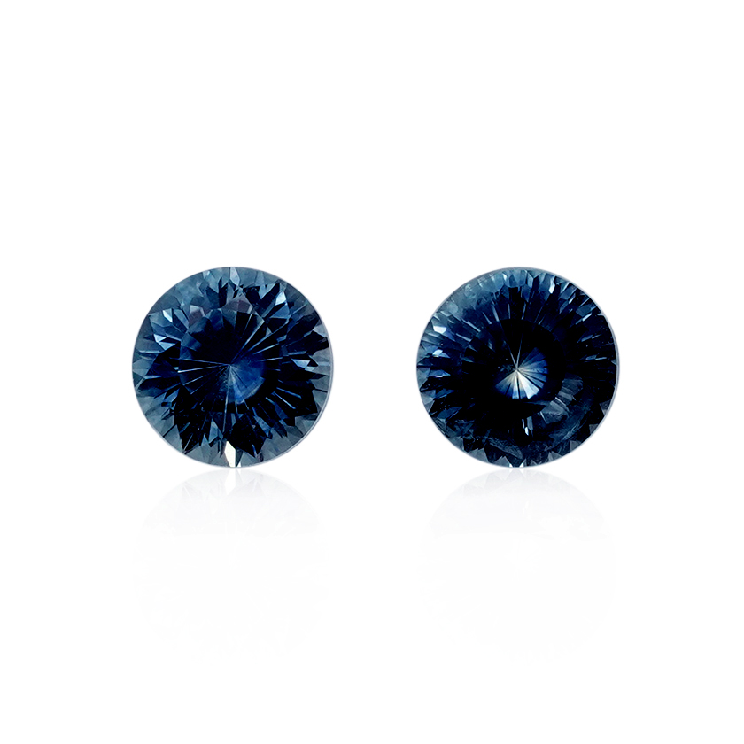 1.12 ct Green Sapphire-Montana - Round