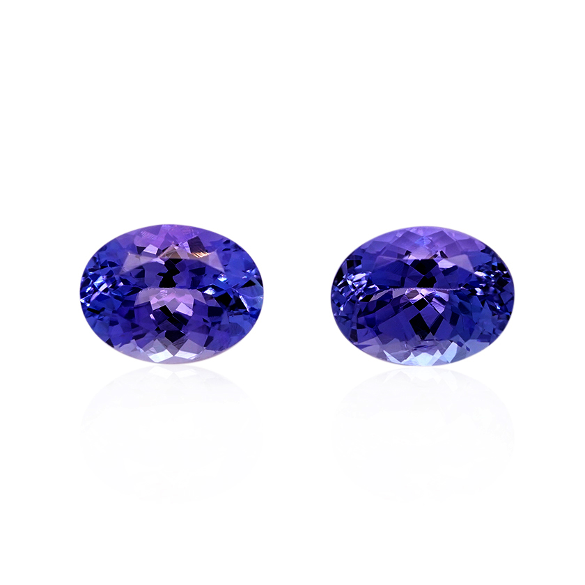 3.79 ct Blue Tanzanite - Oval