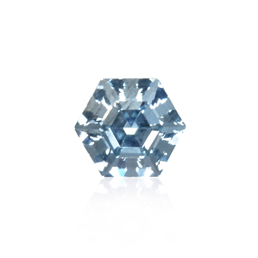 2.21 ct Blue Aquamarine - Hexagon