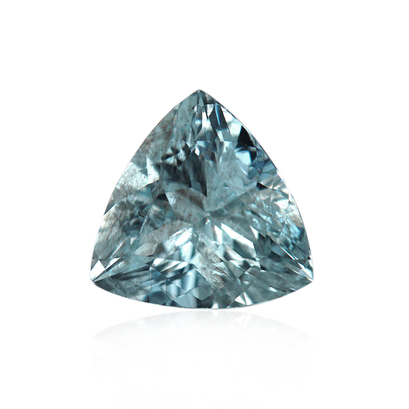 2.88 ct Blue Aquamarine - Trillion