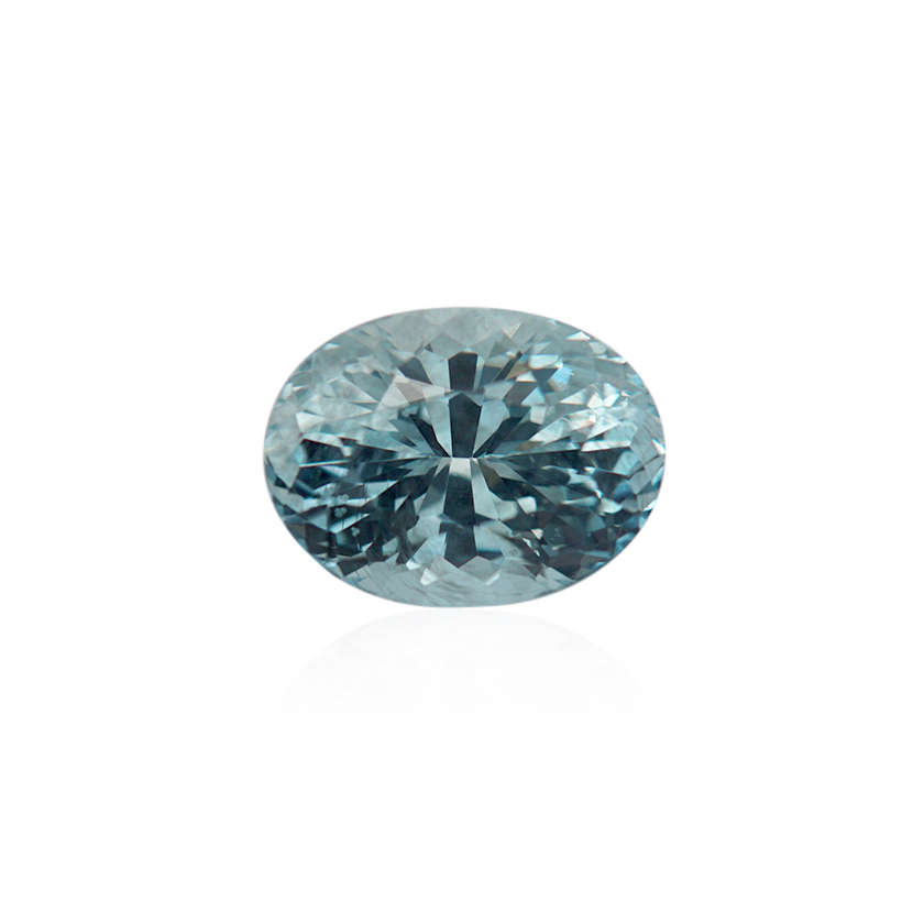 2.22 ct Blue Aquamarine - Oval