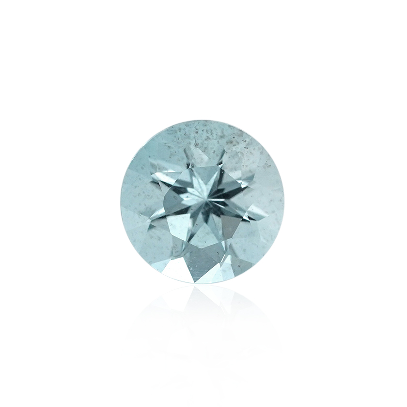1.42 ct Blue Aquamarine - Round