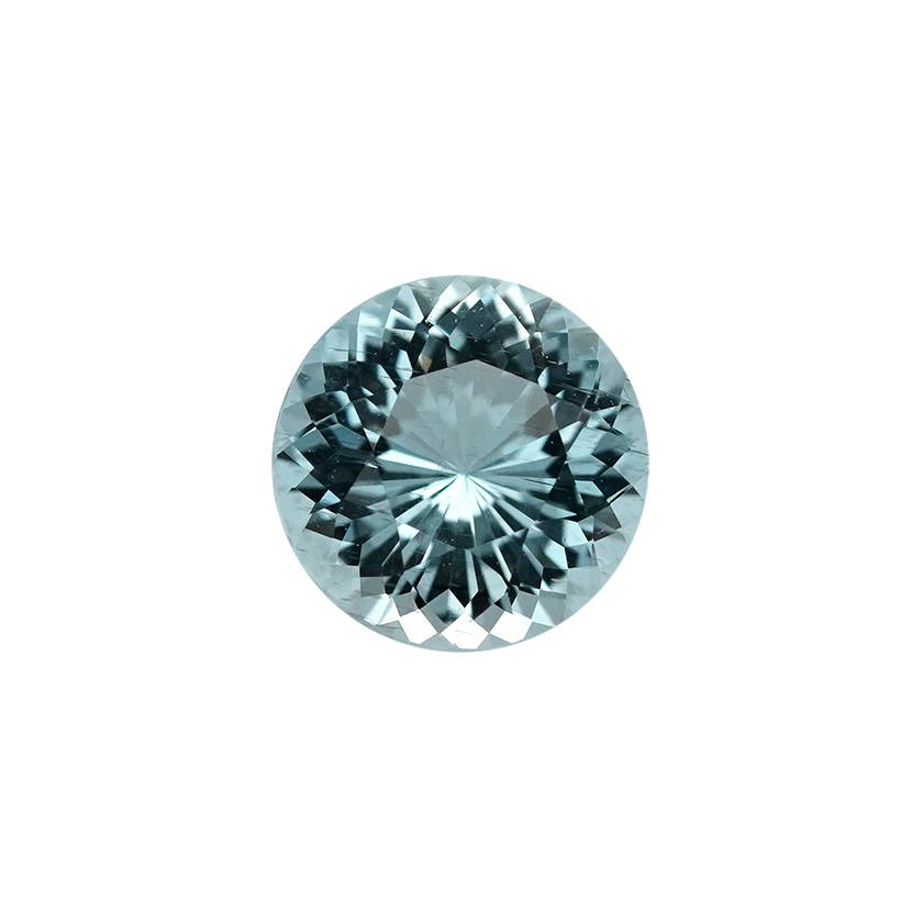 1.07 ct Blue Aquamarine - Round