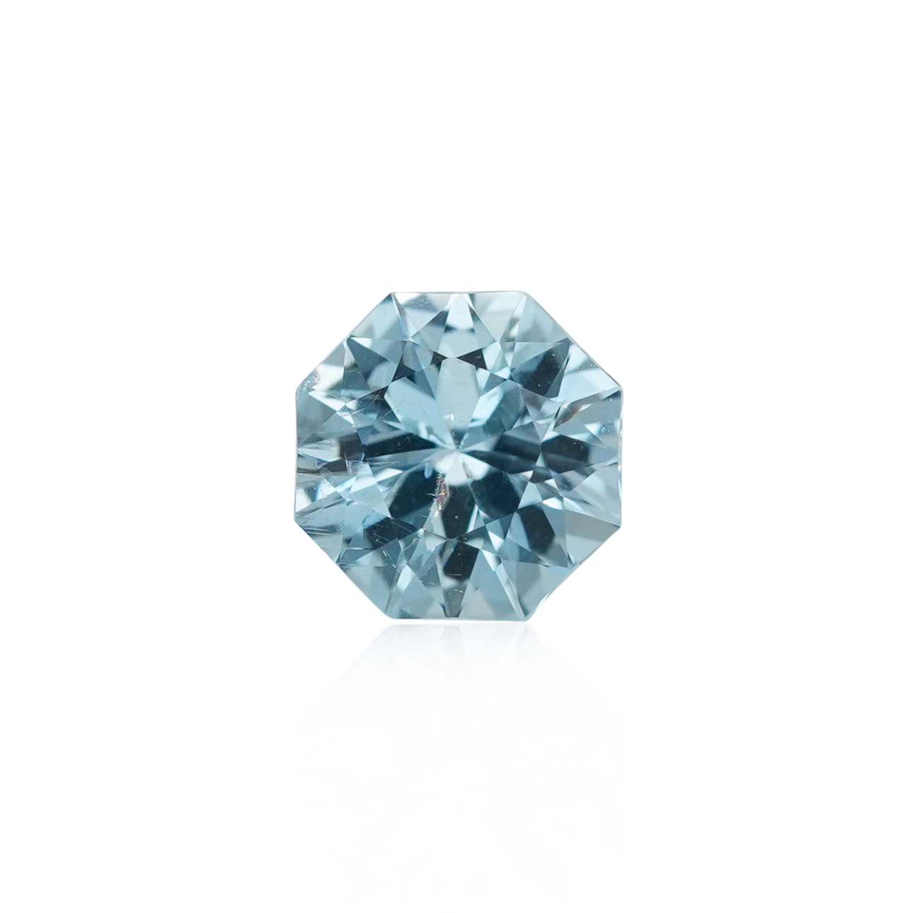 1.15 ct Blue Aquamarine - Octagon