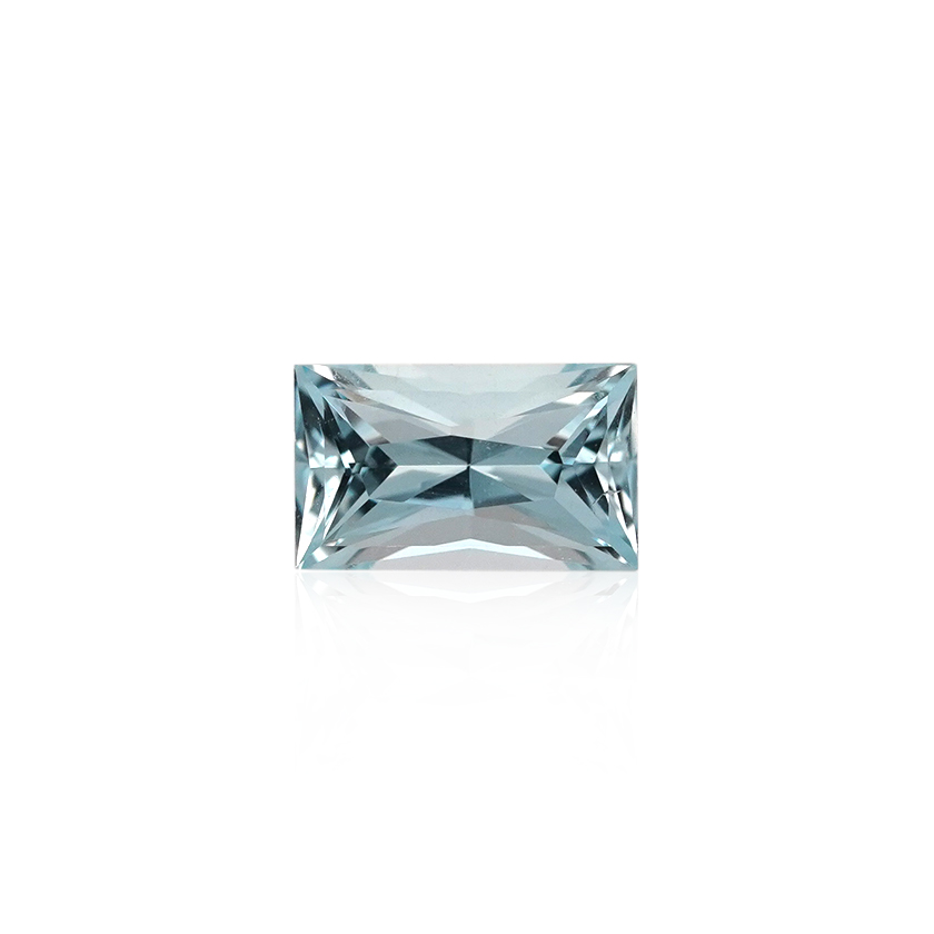0.83 ct Blue Aquamarine - Radiant