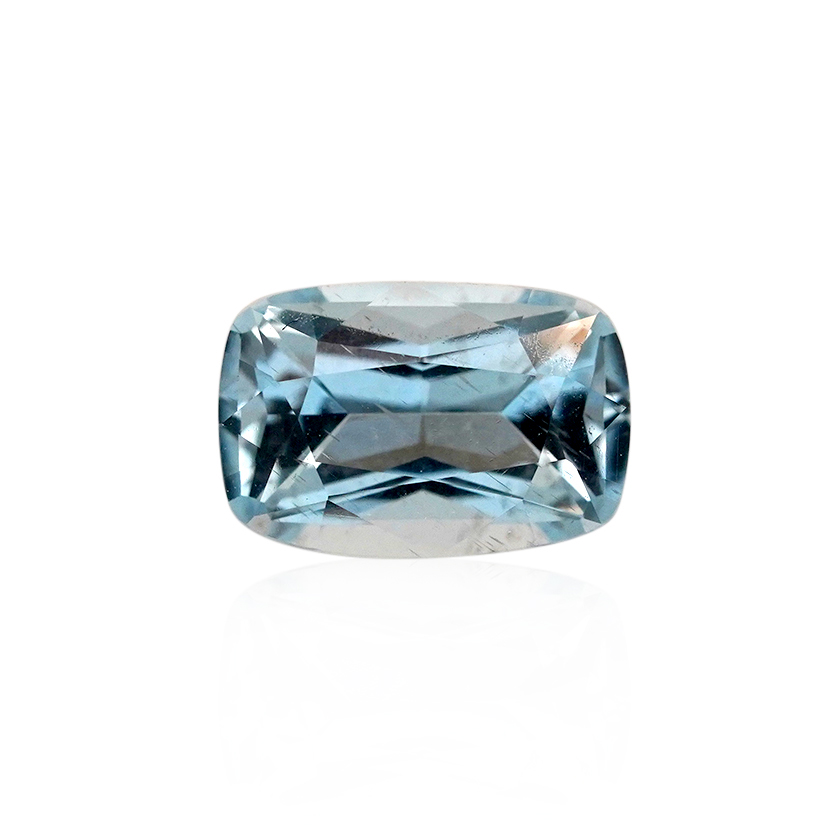 1.31 ct Blue Aquamarine - Cushion