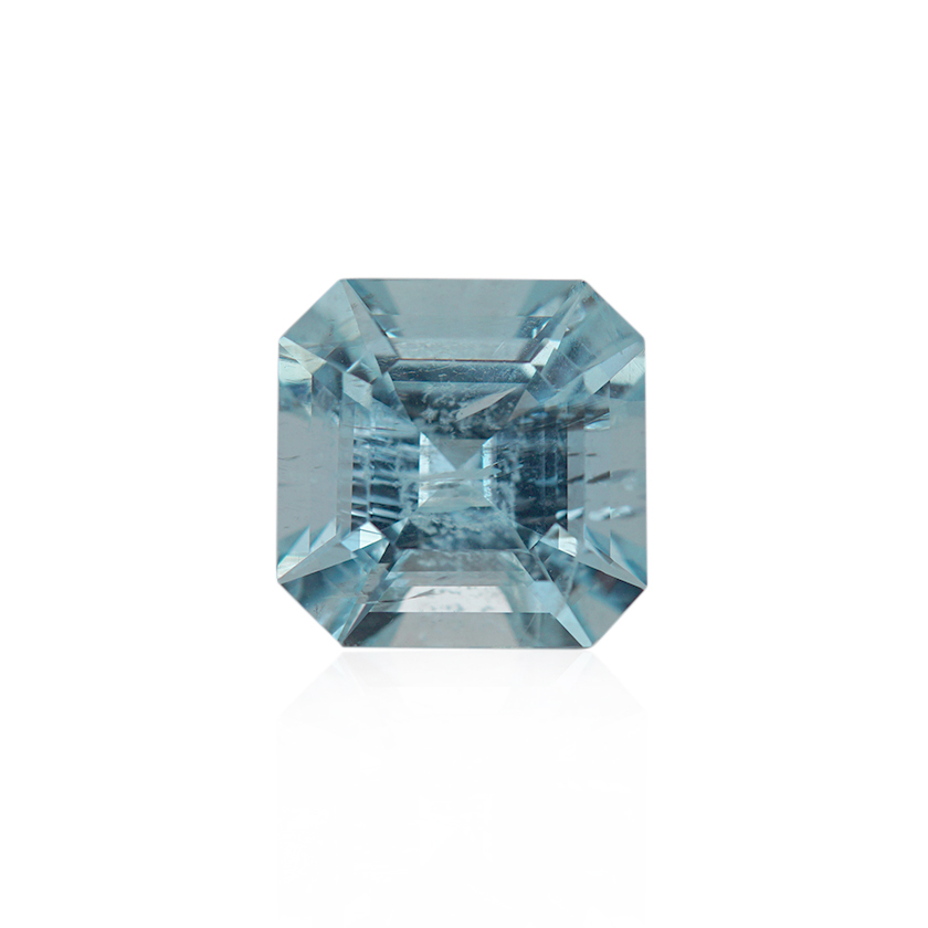 2.56 ct Blue Aquamarine - Emerald Cut