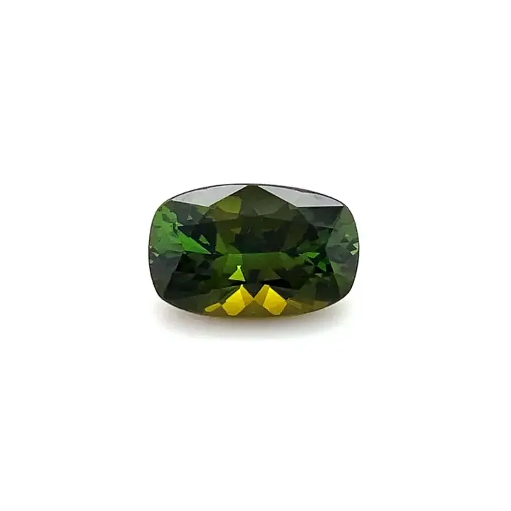 4.50 ct Green Tourmaline - Cushion
