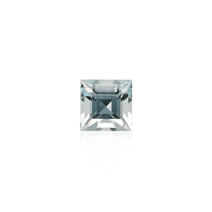 0.56 ct Blue Aquamarine - Square
