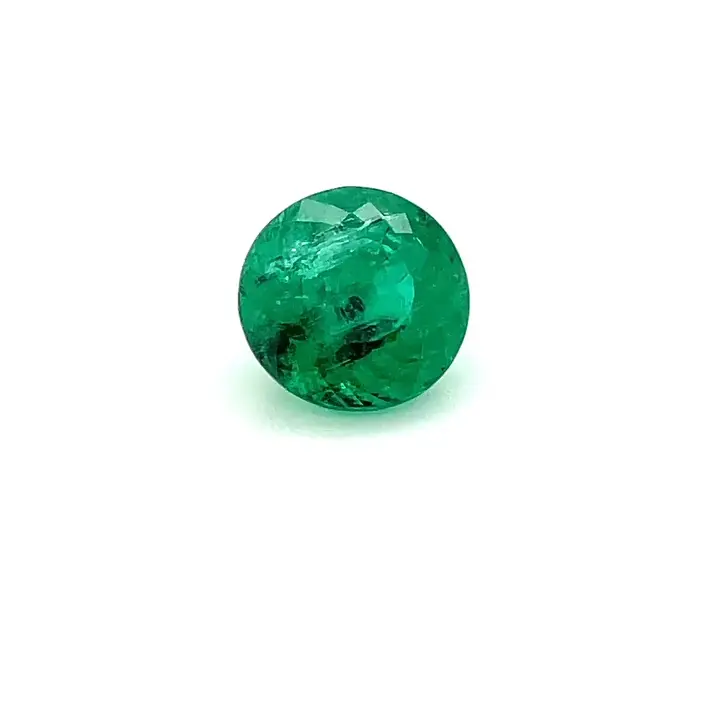 2.31 ct Green Emerald - Round