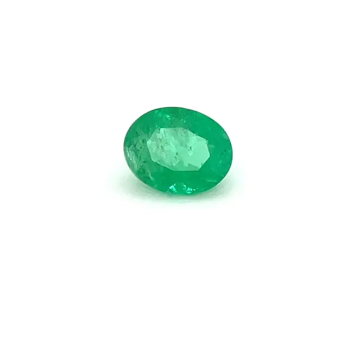 1.52 ct Green Emerald - Oval