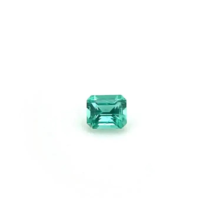 0.39 ct Green Emerald - Emerald Cut