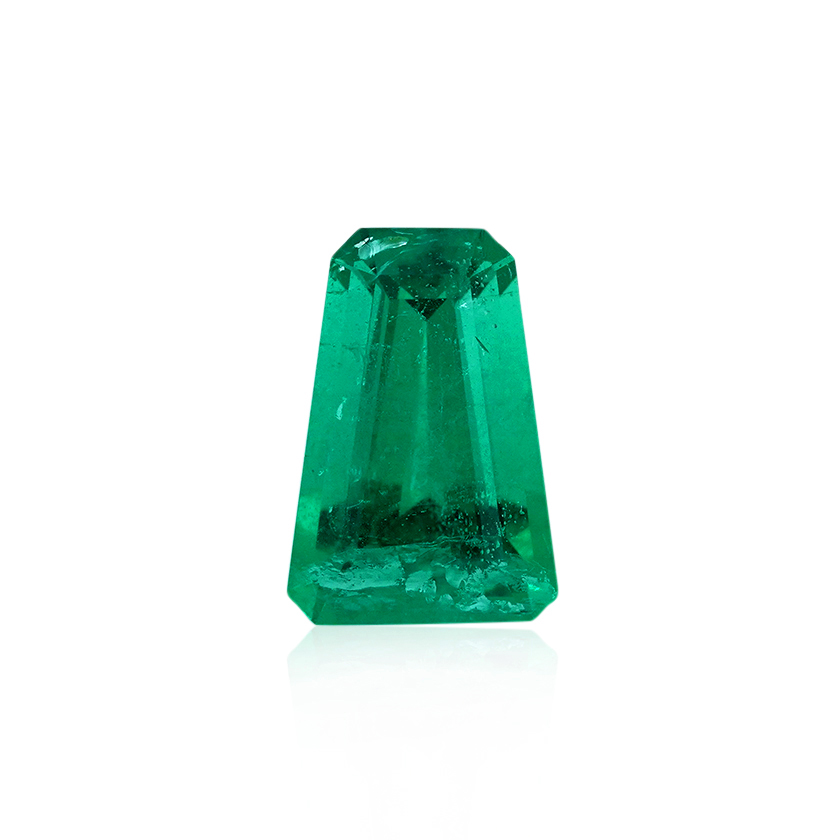2.13 ct Green Emerald - Baguette