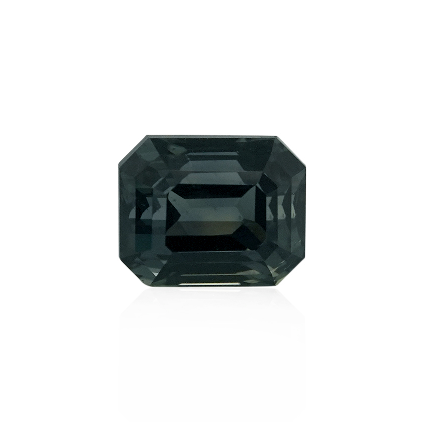 2.00 ct Green Sapphire-Color Change - Emerald Cut