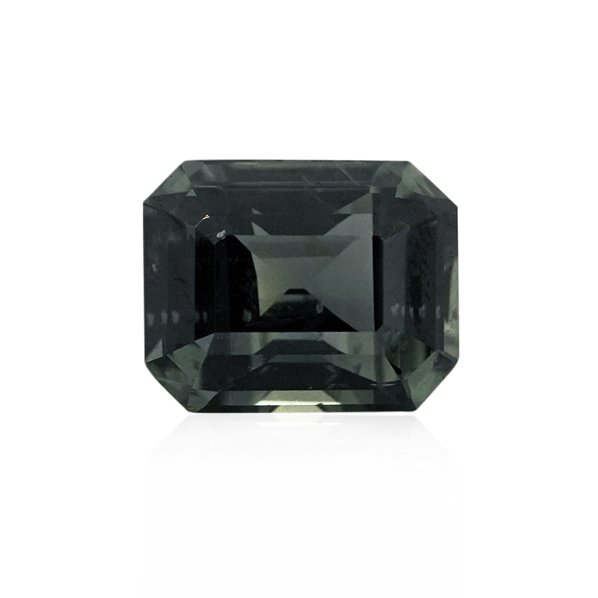 1.57 ct Blue Sapphire-Color Change - Emerald Cut