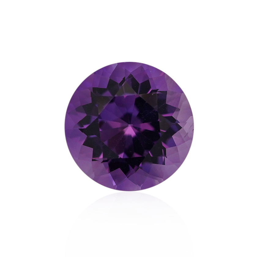 3.72 ct Purple Amethyst - Round