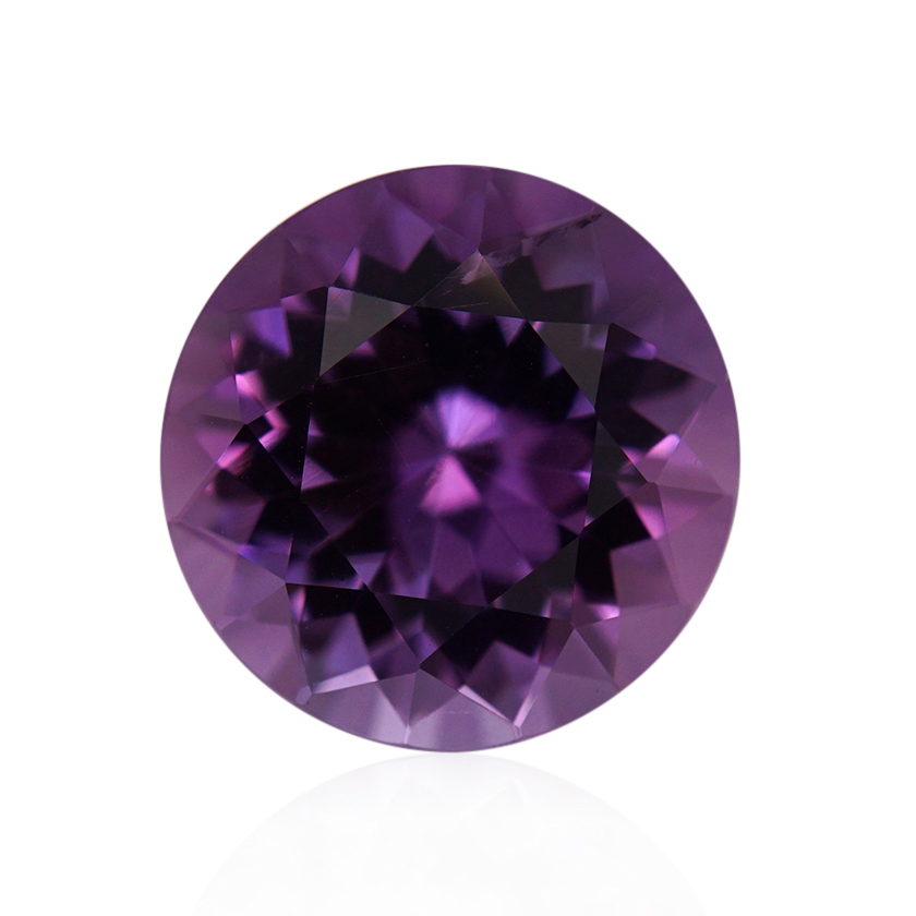 3.64 ct Purple Amethyst - Round