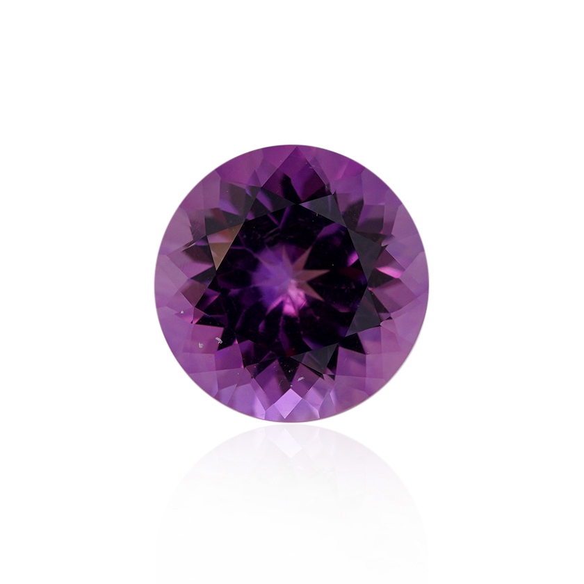 4.93 ct Purple Amethyst - Round
