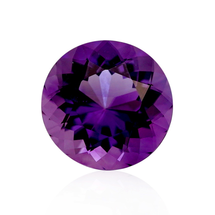 4.49 ct Purple Amethyst - Round