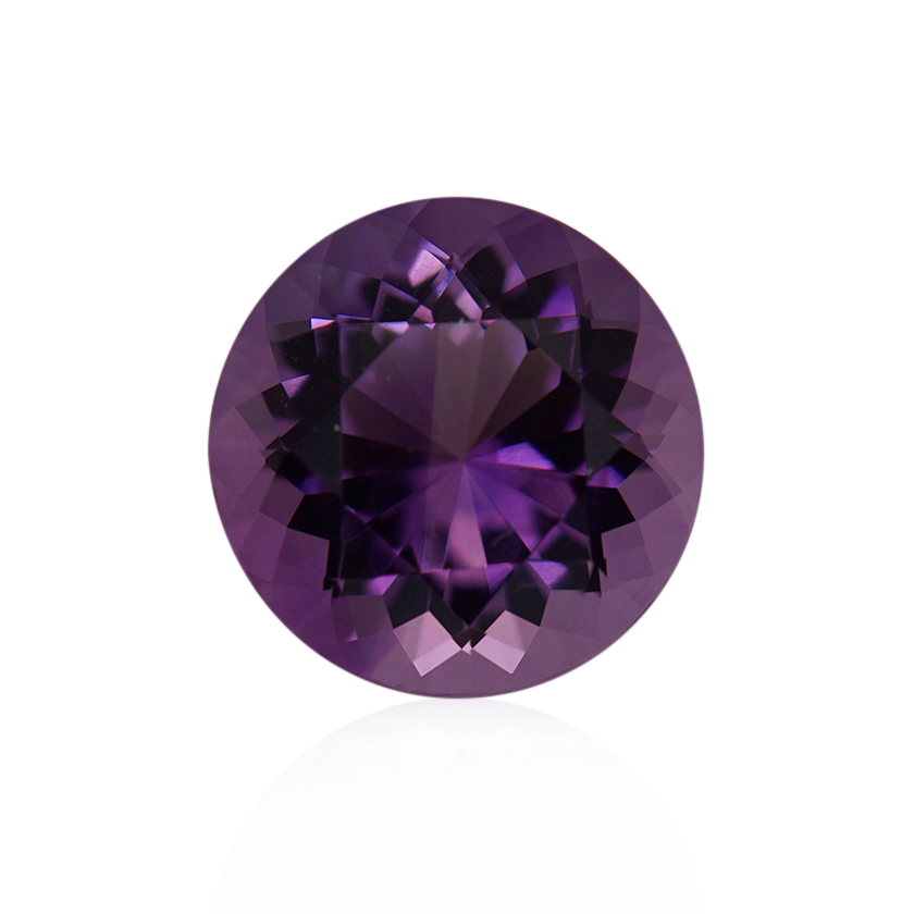 5.09 ct Purple Amethyst - Round
