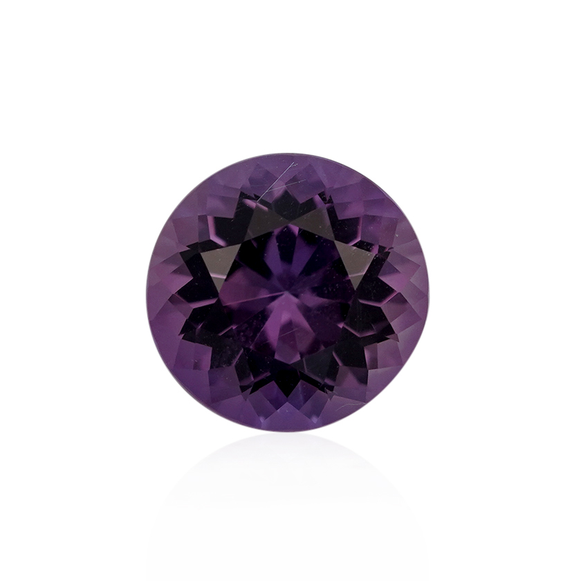 3.27 ct Purple Amethyst - Round