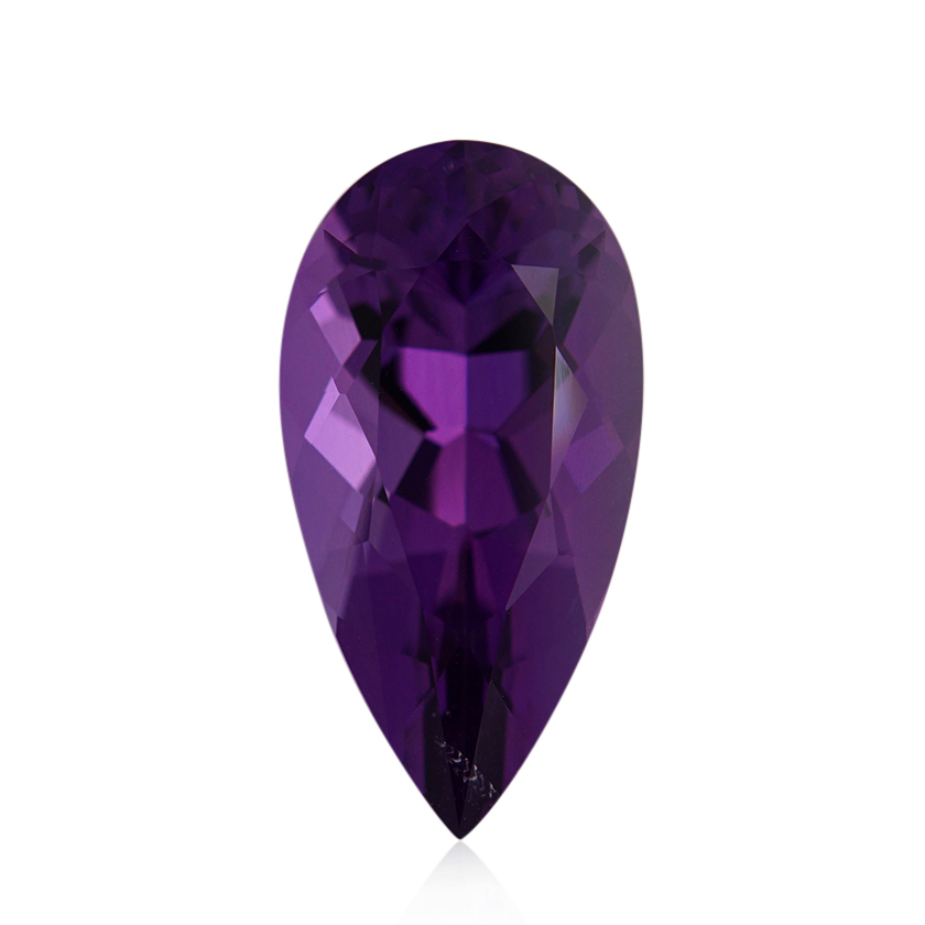 4.75 ct Purple Amethyst - Pear