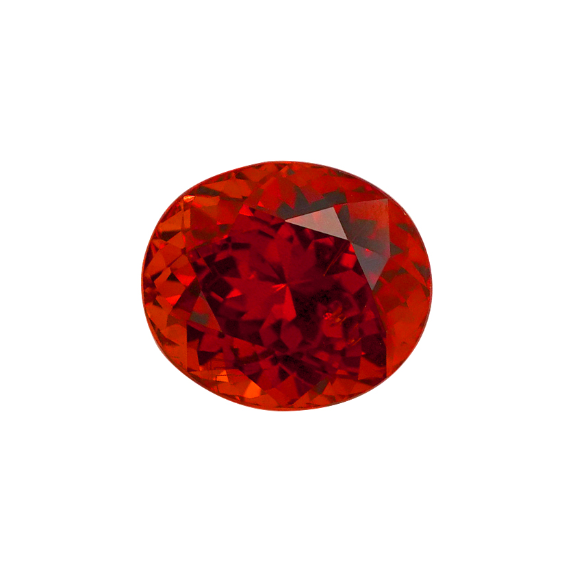 2.07 ct Orange Garnet-Spessartite - Oval