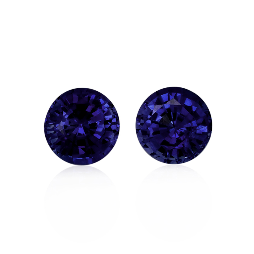 1.98 ct Blue Sapphire - Round