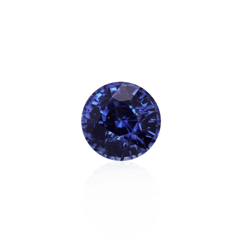1.22 ct Blue Sapphire - Round