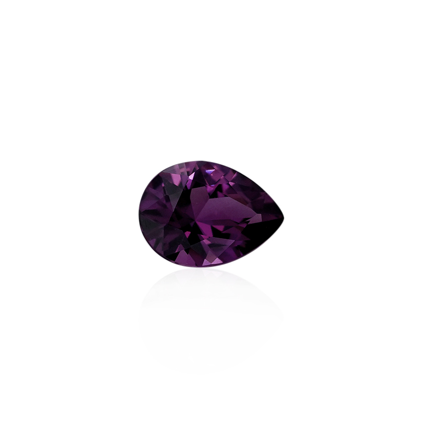 0.74 ct Purple Garnet-Grape - Pear