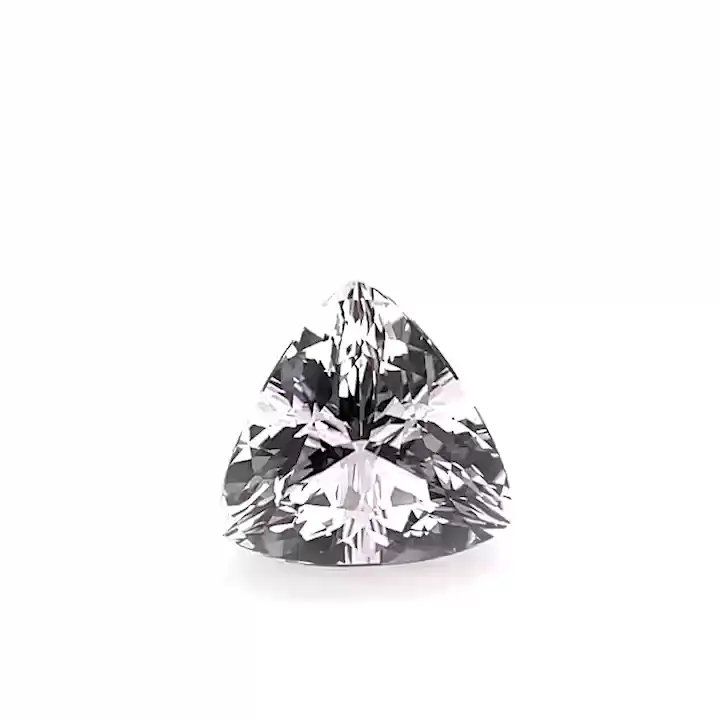 6.25 ct Pink Kunzite - Trillion