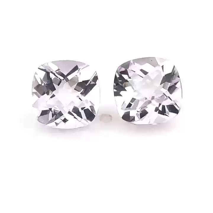 7.45 ct Pink Kunzite - Cushion