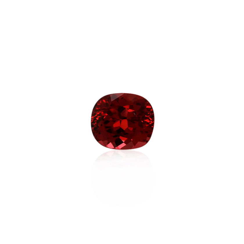 0.59 ct Red Spinel - Cushion