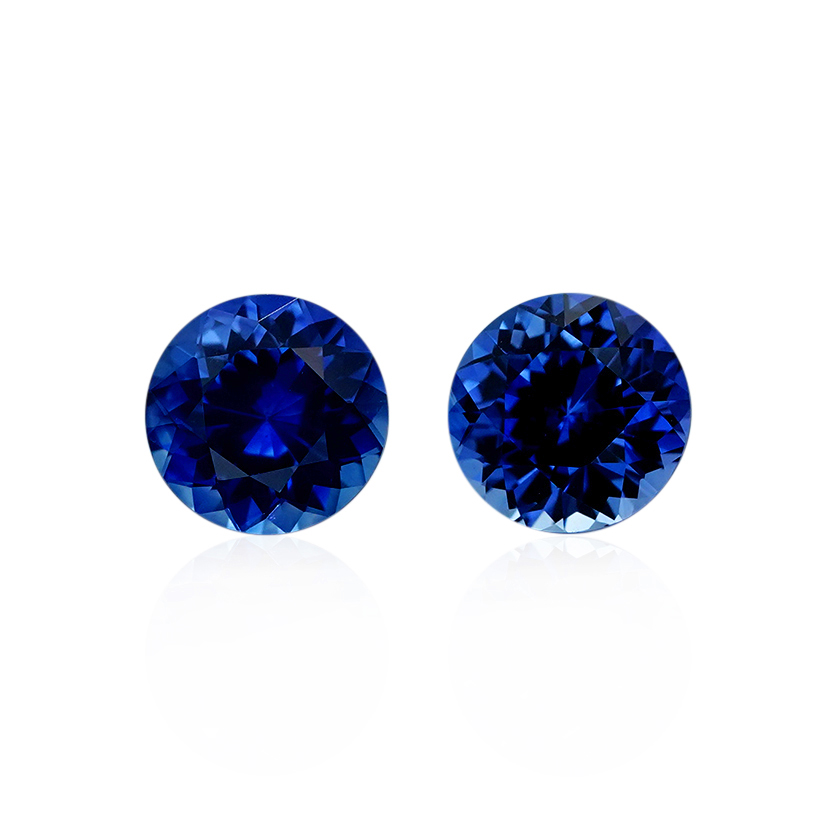 1.73 ct Blue Sapphire - Round