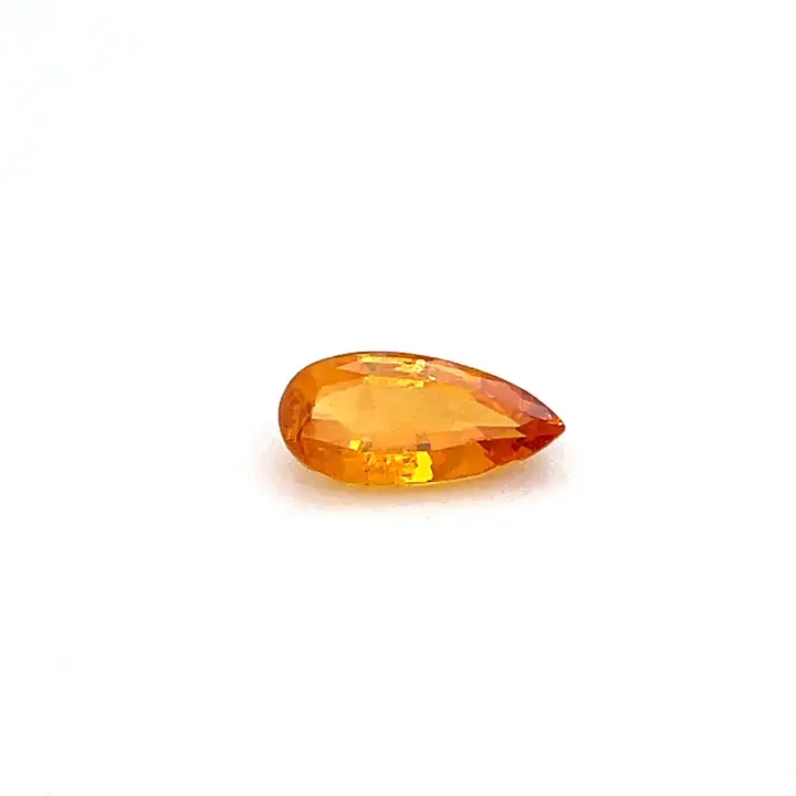 1.22 ct Orange Sapphire - Pear