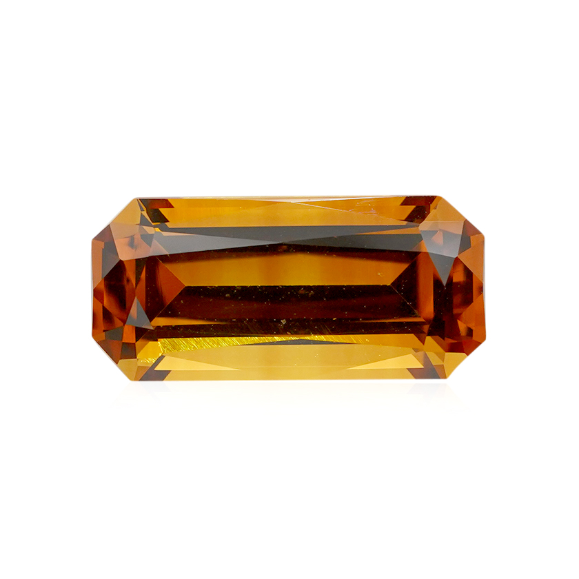3.19 ct Orange Sapphire - Radiant