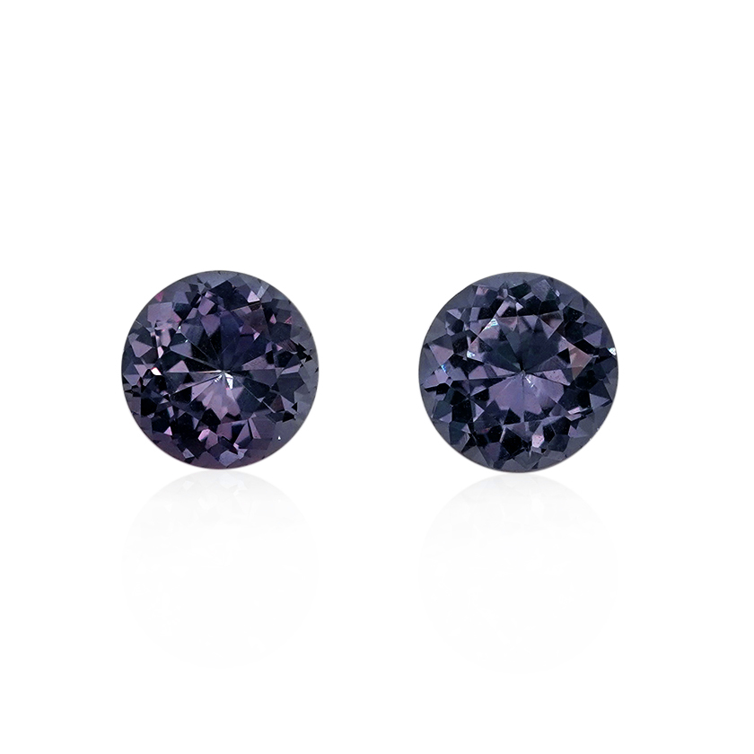 1.13 ct Purple Spinel - Round