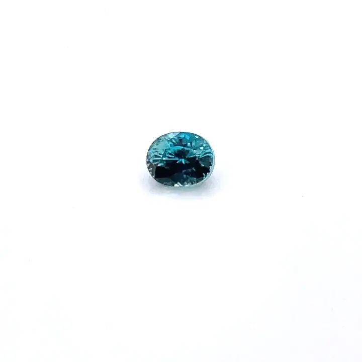 0.75 ct Blue Zircon - Oval