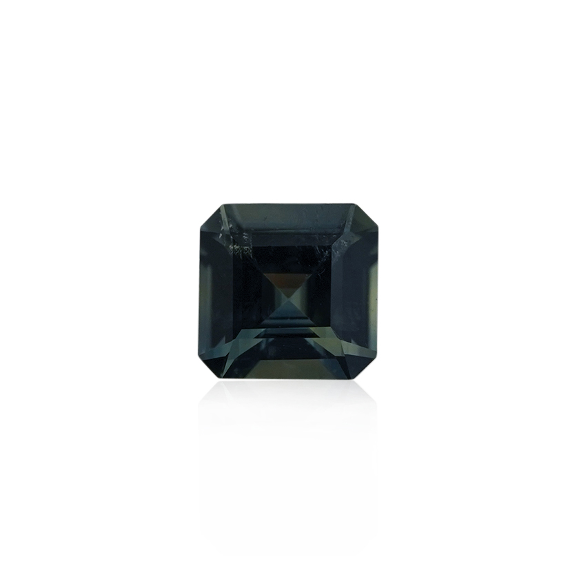 0.84 ct Gray Sapphire-Color Change - Emerald Cut