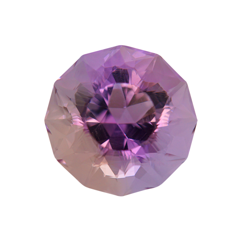 7.68 ct Bi-color Ametrine - Round