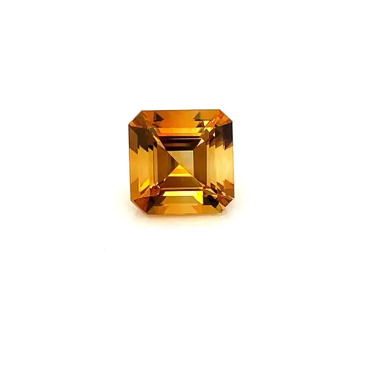 2.23 ct Orange Citrine - Emerald Cut